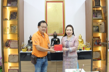 มอบเงินบริจาคสนับสนุนการประชุมใหญ่สามัญประจำปีชมรมกู้ภัยสว่าง ครั้งที่ 35 ประจำปี 2566