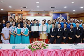 ร่วมลงนามในบันทึกข้อตกลงความร่วมมือ (MOU) ระหว่างมหาวิทยาลัยราชภัฏอุดรธานี กับ โรงพยาบาลเอกอุดร ร่วมลงนามในบันทึกข้อตกลงความร่วมมือ (MOU) ระหว่างมหาวิทยาลัยราชภัฏอุดรธานี กับ โรงพยาบาลเอกอุดร