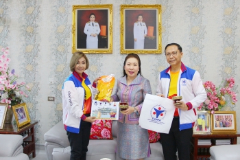 สนับสนุนกิจกรรมเดินวิ่งการกุศล “วิ่งเพื่อน้อง” เพื่อสนับสนุนอุปกรณ์การเรียน