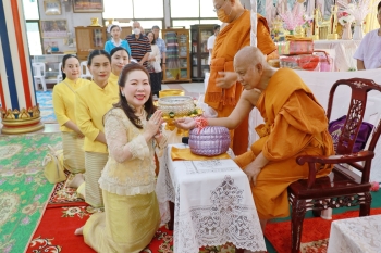 ร่วมทำบุญผะเหวดเทศน์มหาชาติ ณ วัดโพธิวราราม