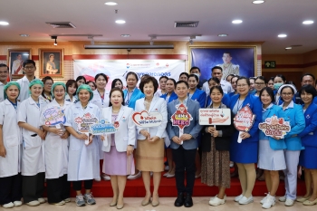 โรงพยาบาลเอกอุดรร่วมบริจาคโลหิตกับภาคบริการโลหิตแห่งชาติที่ 6 จังหวัดขอนแก่นสภากาชาดไทย