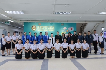 วิทยากรบรรยายพิเศษ  ในโครงการปัจฉิมนิเทศ นักศึกษาหลักสูตรประกาศนียบัตรผู้ช่วยพยาบาลรุ่นที่ 1